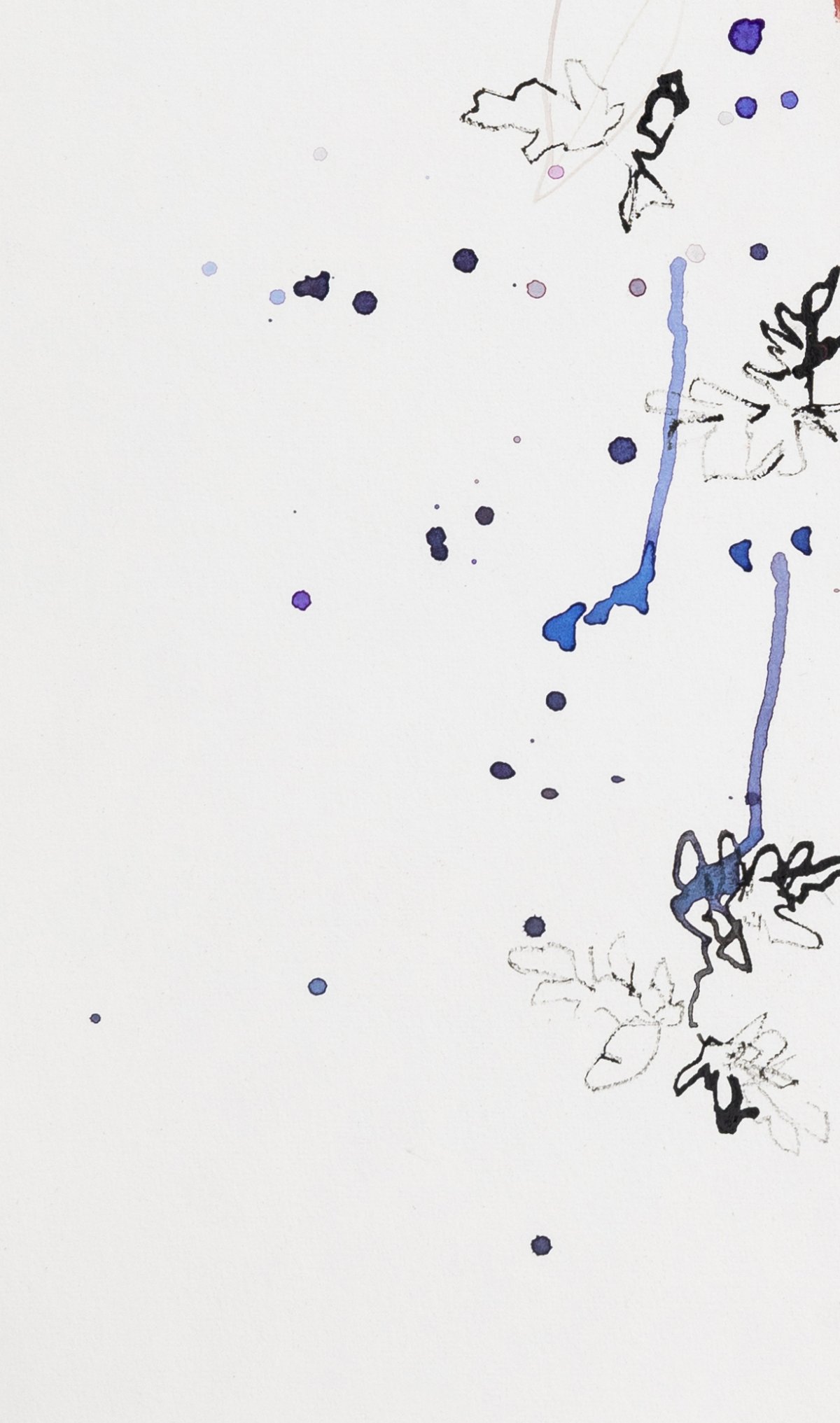 n.f. 1. [ang.] Regroupement spectaculaire  d'oiseaux en vol formant des figures  complexes dans le ciel; 2. Action de parler  à voix basse ou indistincte